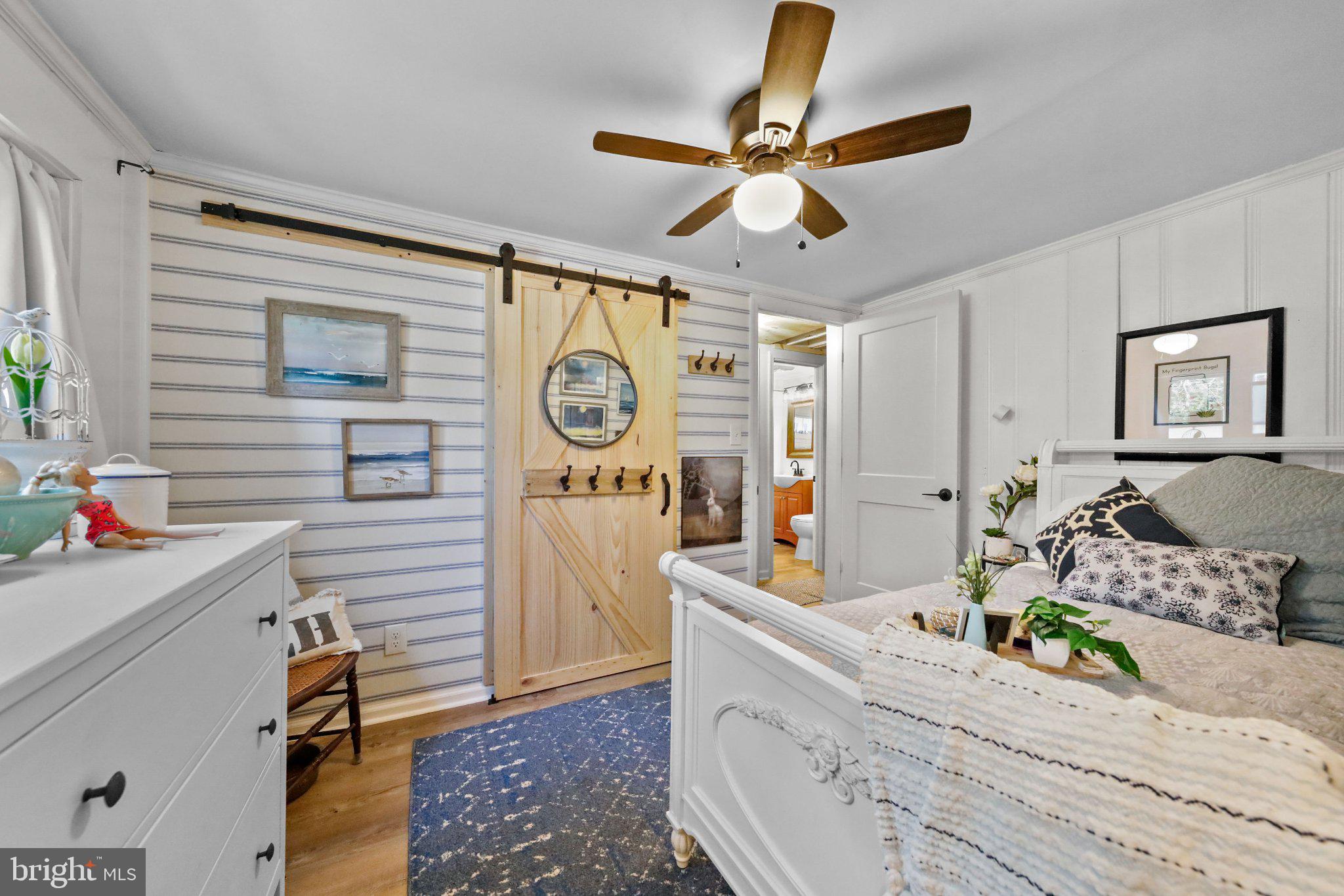 232 McKendimen Road Medford Lakes, NJ 08055 - Photo 28 of 48 Charming bedroom with rustic accents.