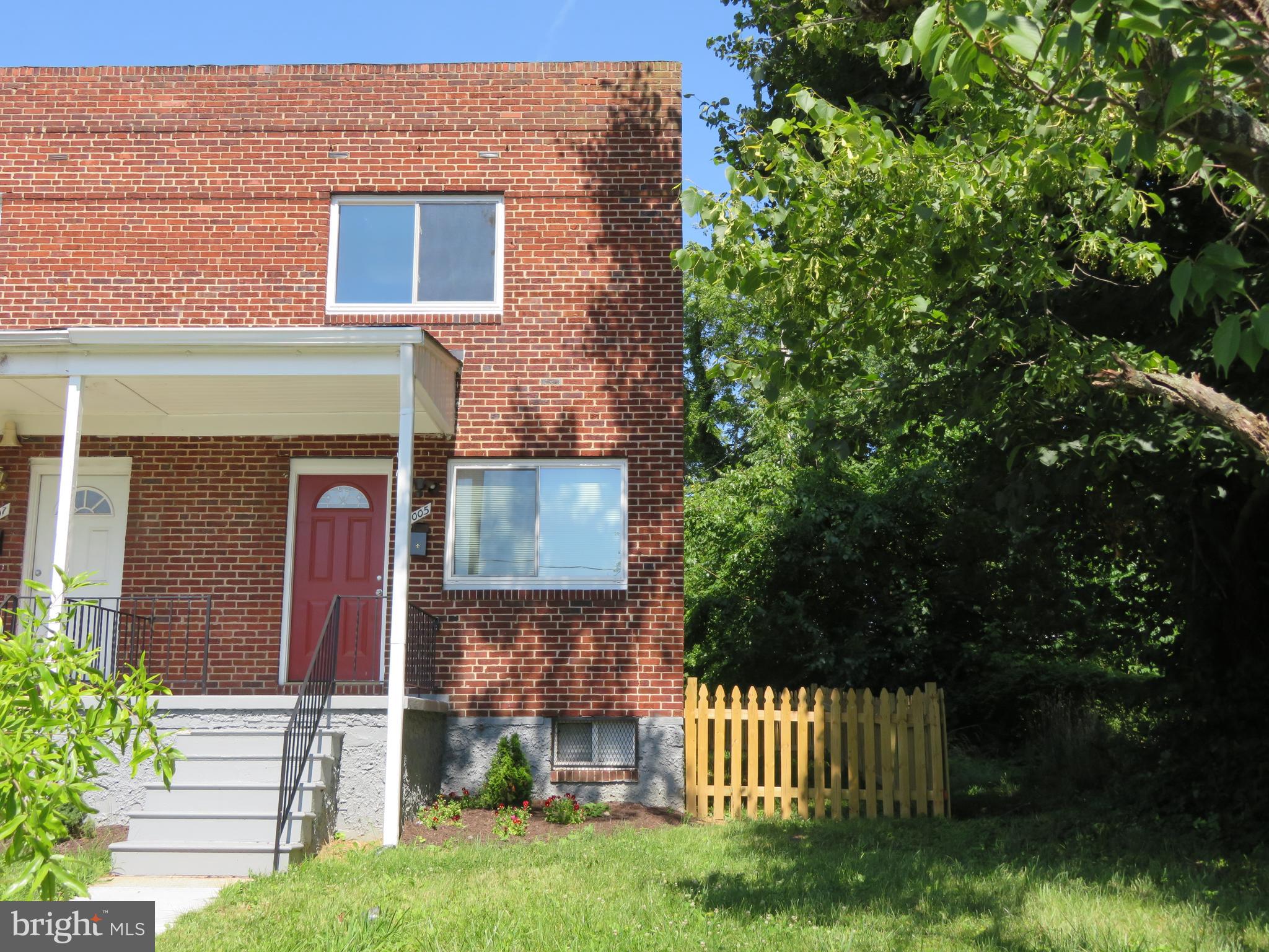 4005 Pimlico Road Baltimore, MD 21215 - Photo 2 of 45 Home Exterior, Front Porch, Partially Fenced Yard