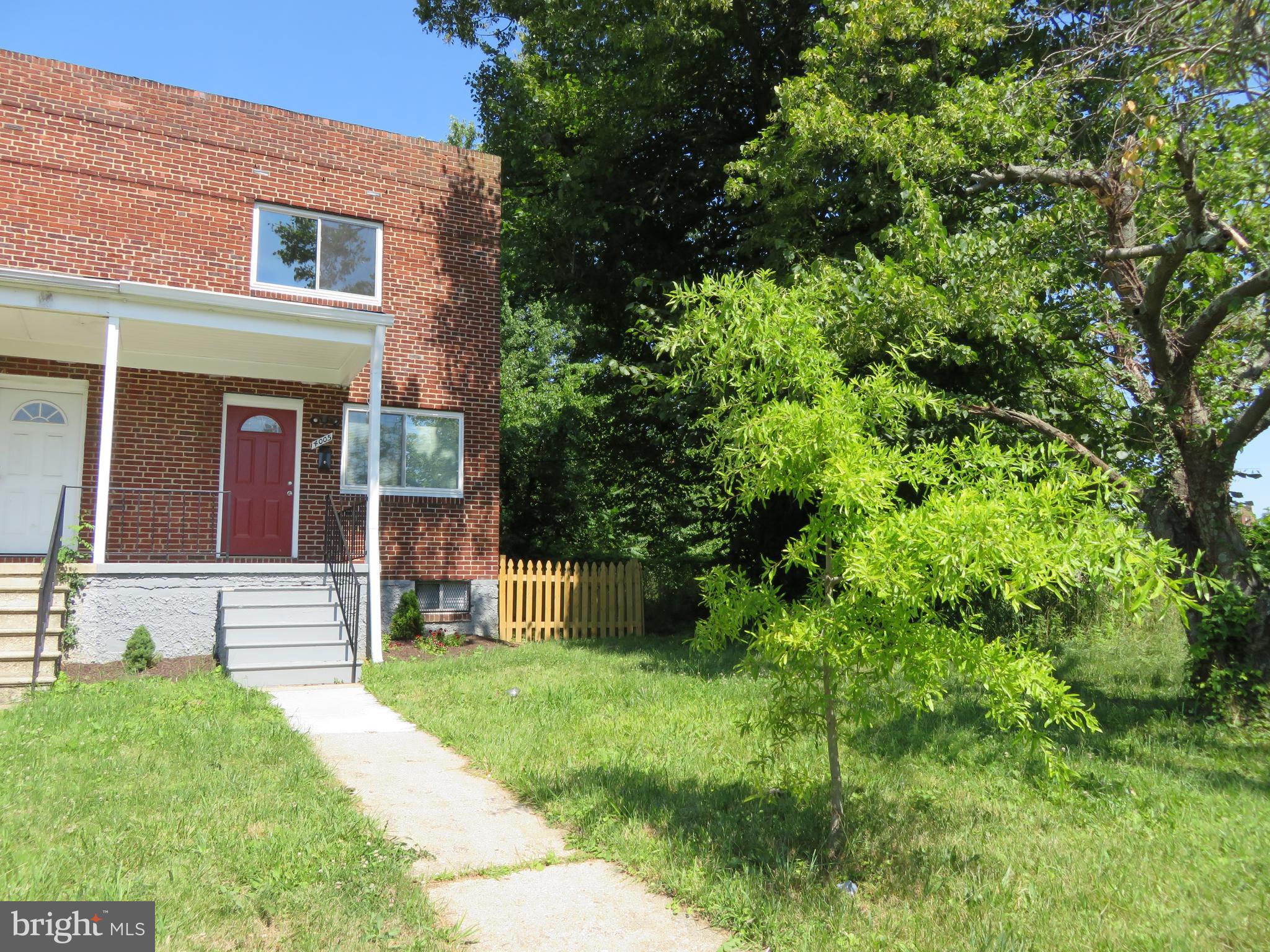 4005 Pimlico Road Baltimore, MD 21215 - Photo 4 of 45 Home Exterior, Front Porch, Front Lawn