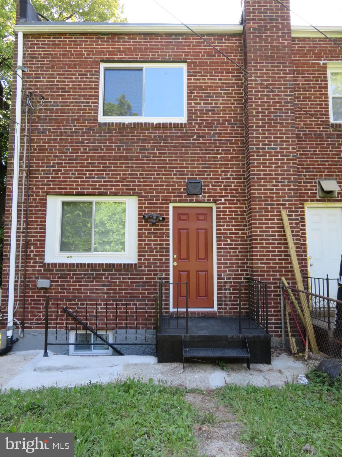 4005 Pimlico Road Baltimore, MD 21215 - Photo 45 of 45 Home Exterior Rear and Iron Porch