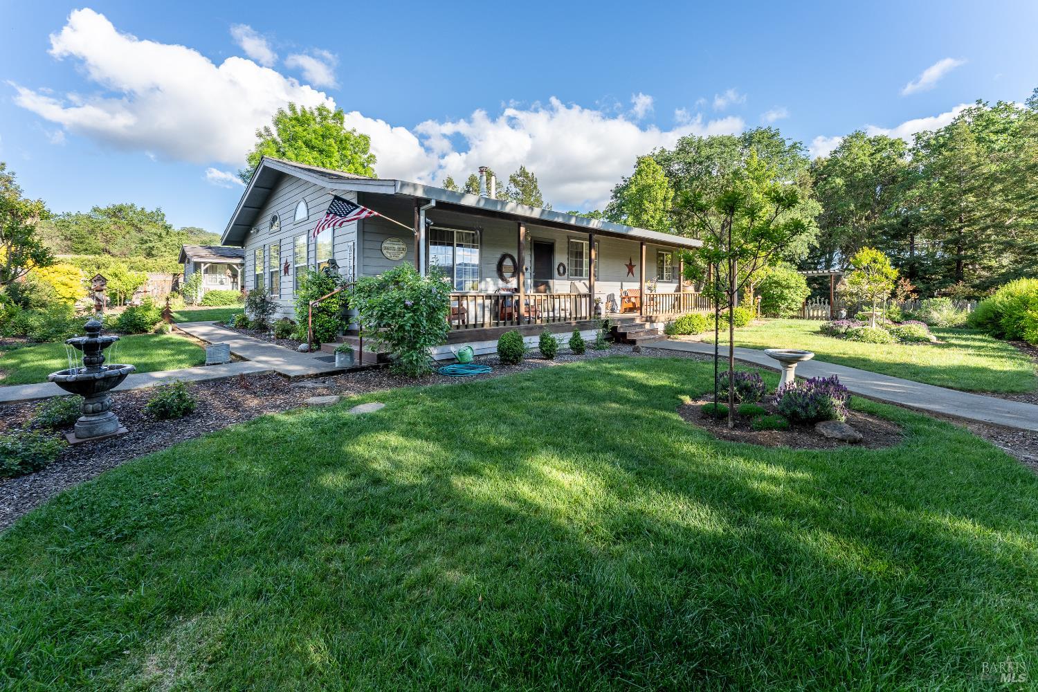 1991 Fern Canyon Road Ukiah, CA 95482 - Photo 2 of 19 a view of a house with backyard
