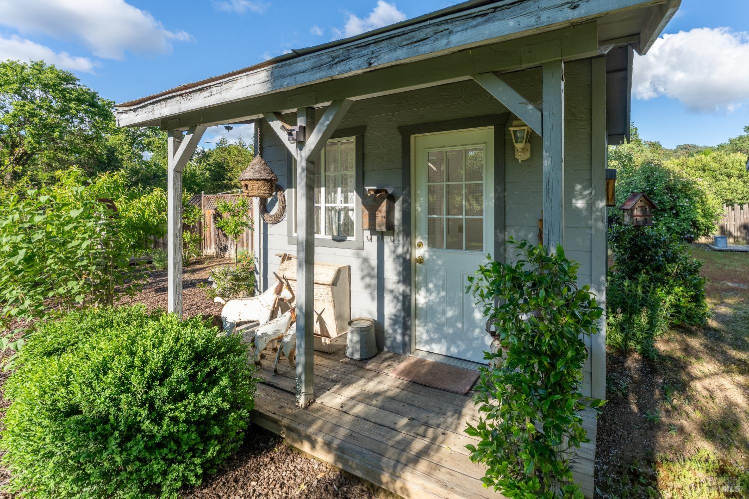 1991 Fern Canyon Road Ukiah, CA 95482 - Photo 5 of 19 a front view of a house with garden