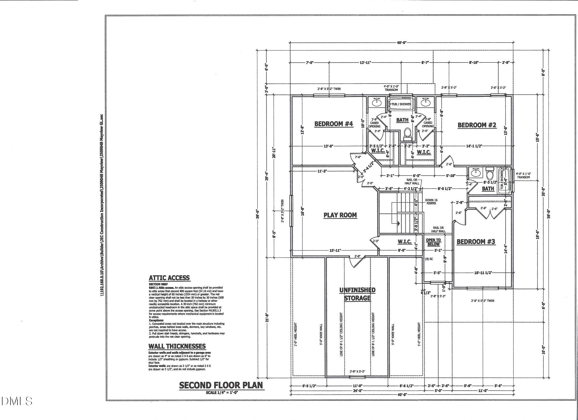 5 Stallings Road Spring Hope, NC 27882 - Photo 3 of 3 Mayview Plan 2nd floor