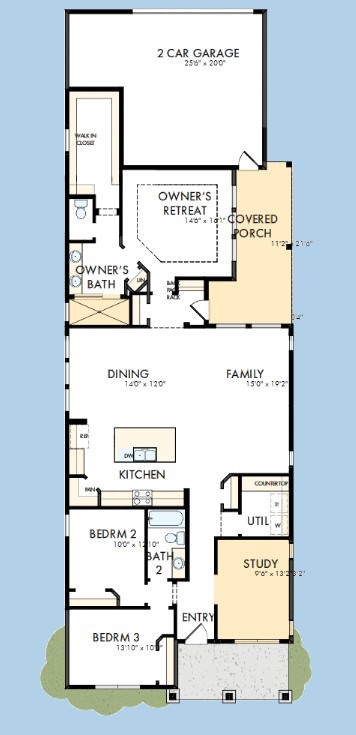 2719 Cottage Place Rosharon, TX 77583 - Photo 11 of 11 The success of a floor plan is the way you can move through it…You’ll be amazed at how well this home lives…We call it traffic patterns.