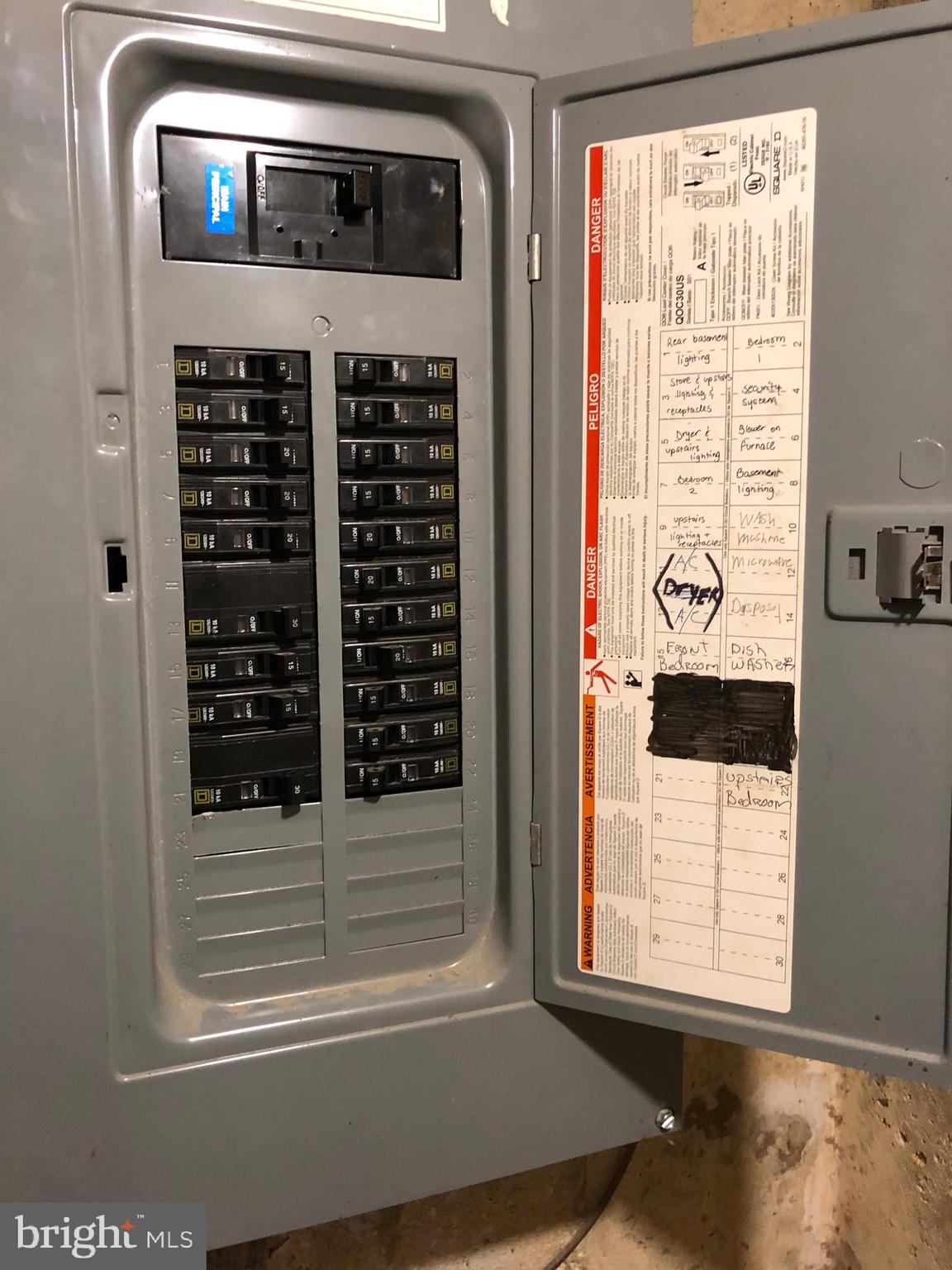 2823 Lindell Street Silver Spring, MD 20902 - Photo 35 of 55 Electric Panel