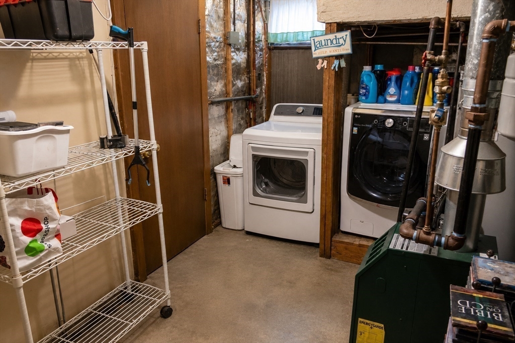 18 Ralston Road Boston, MA 02136 - Photo 18 of 26 a utility room with dryer and washer