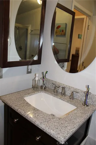 a close up of a sink