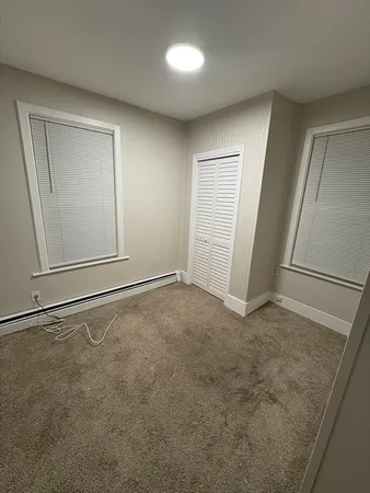 an empty room with a empty space