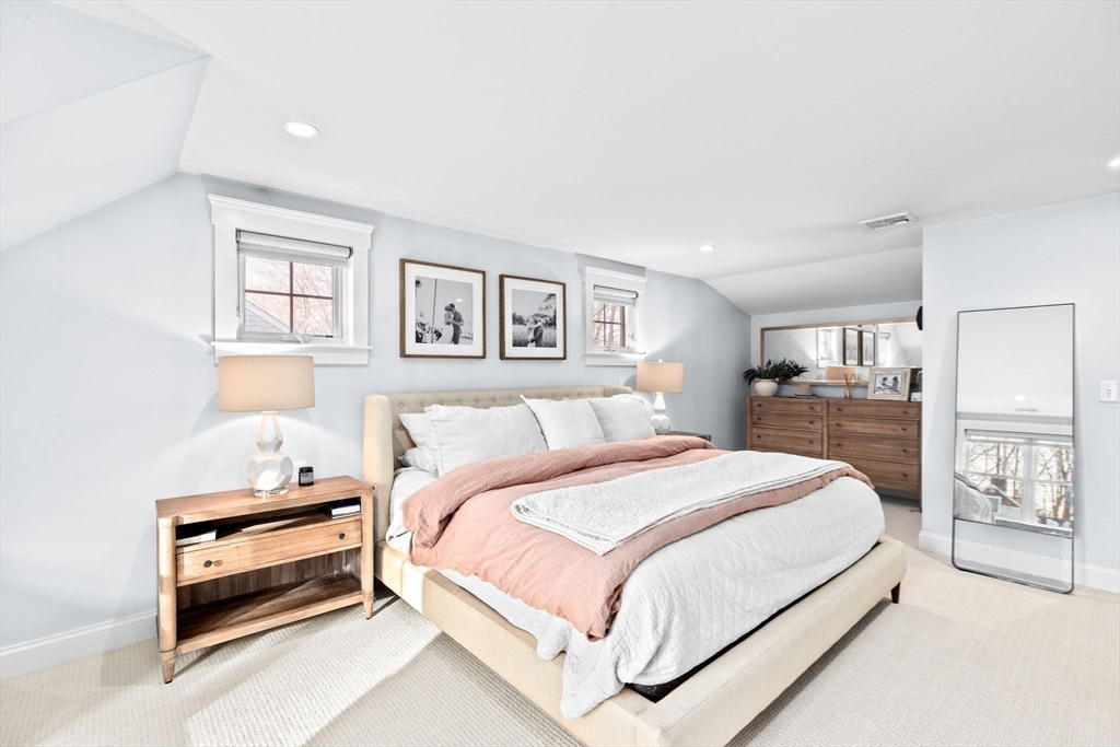 54 Dreamwold Road Scituate, MA 02066 - Photo 23 of 41 a bed room with a bed and a night stand