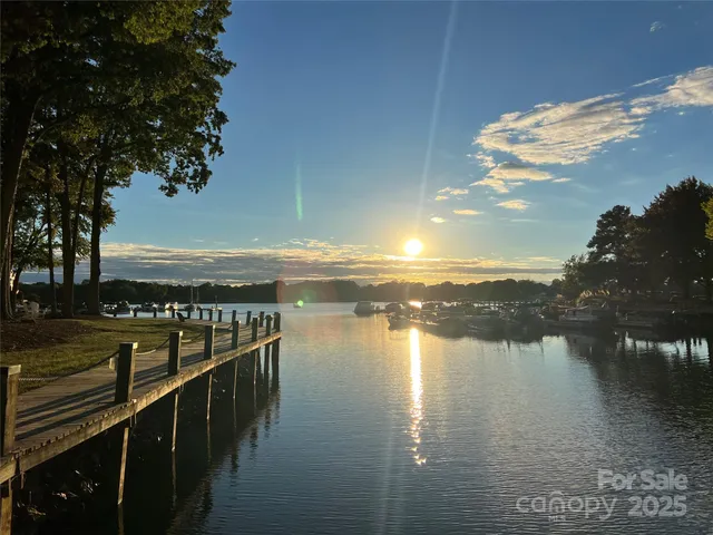 a view of a lake from a balcony