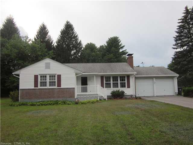 207 Sheldon Road Griswold, CT 06351 - Photo 1 of 1 Exterior Front. Vinyl siding, newer roof, waterfront