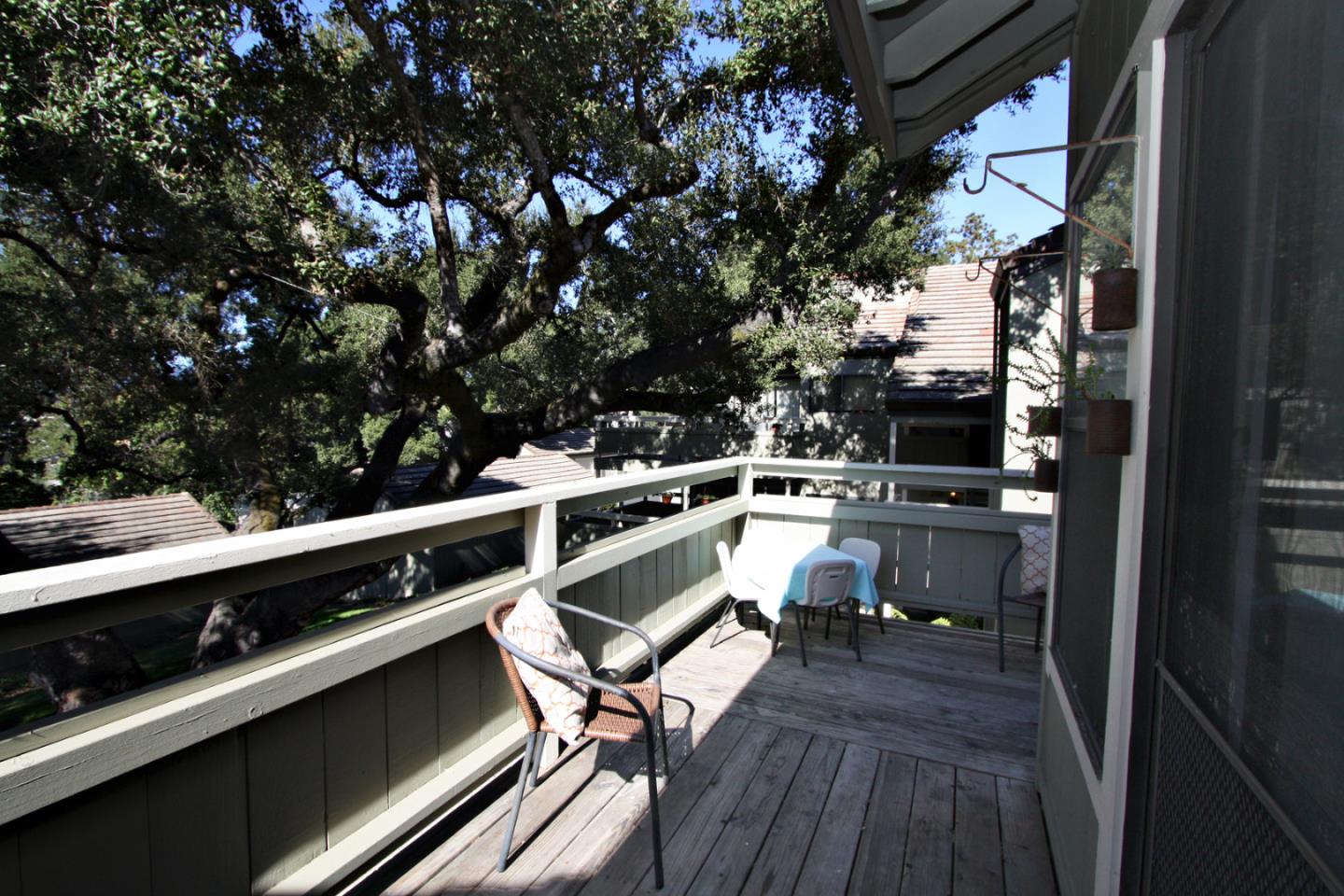 111 Bean Creek Road, Unit 26 Scotts Valley, CA 95066 - Photo 23 of 28 a view of balcony and chairs