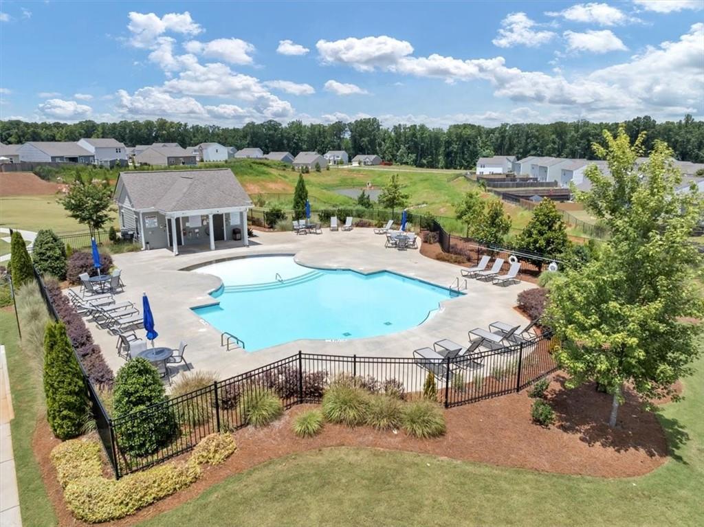51 Dorsey Way Monroe, GA 30655 - Photo 49 of 54 an aerial view of a house with outdoor space