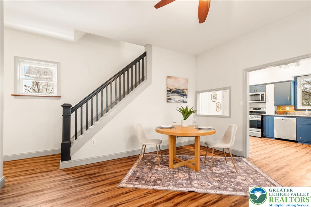 743 Front Street Hellertown, PA 18055 - Photo 4 of 28 a living room with furniture and wooden floor