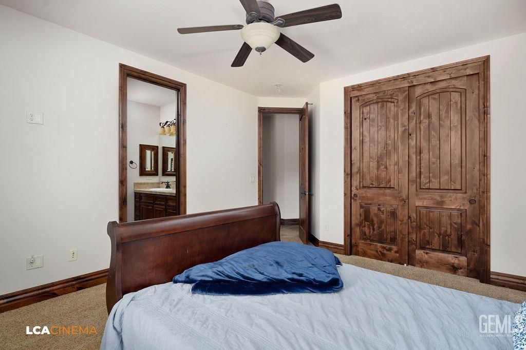 Undisclosed Address Keene, CA 93531 - Photo 28 of 46 a bedroom with a bed and a window