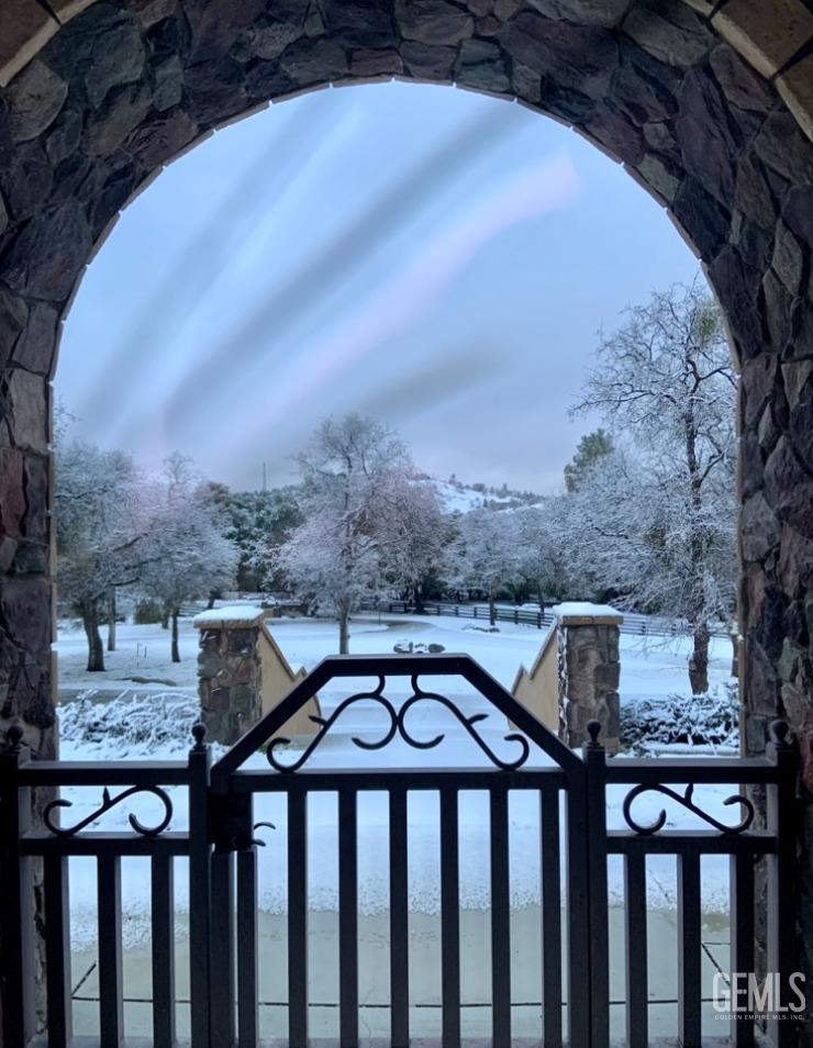 Undisclosed Address Keene, CA 93531 - Photo 43 of 46 a view of a chairs and table in the balcony