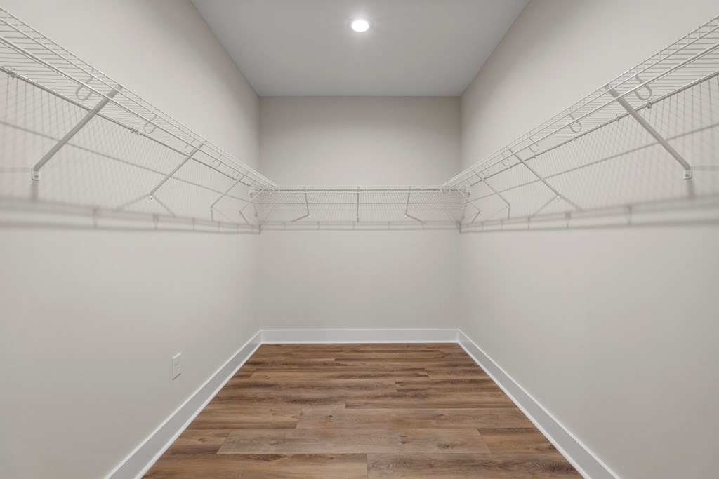 299 Ridgeway Drive Cataula, GA 31804 - Photo 30 of 52 a view of a room with racks on the wall