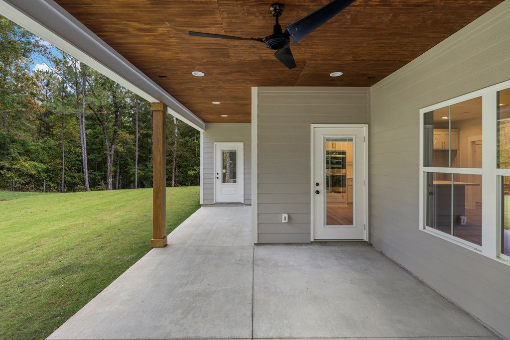 299 Ridgeway Drive Cataula, GA 31804 - Photo 41 of 52 a view of backyard with green space