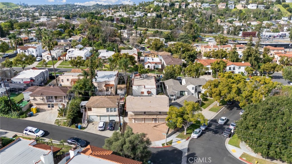 101 Hampden Terrace Alhambra, CA 91801 - Photo 45 of 46 an aerial view of a city with lots of residential buildings