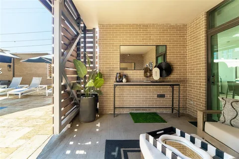 a view of living room and patio