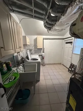 a room with furniture