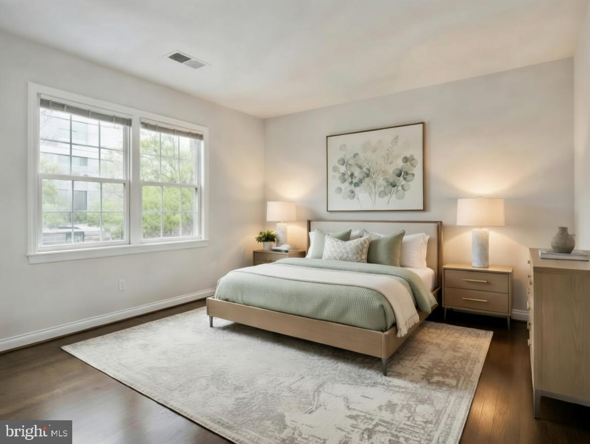 1006 Kimberwicke Road McLean, VA 22102 - Photo 24 of 38 Upper-Level Third Bedroom with Pool-Side Vistas