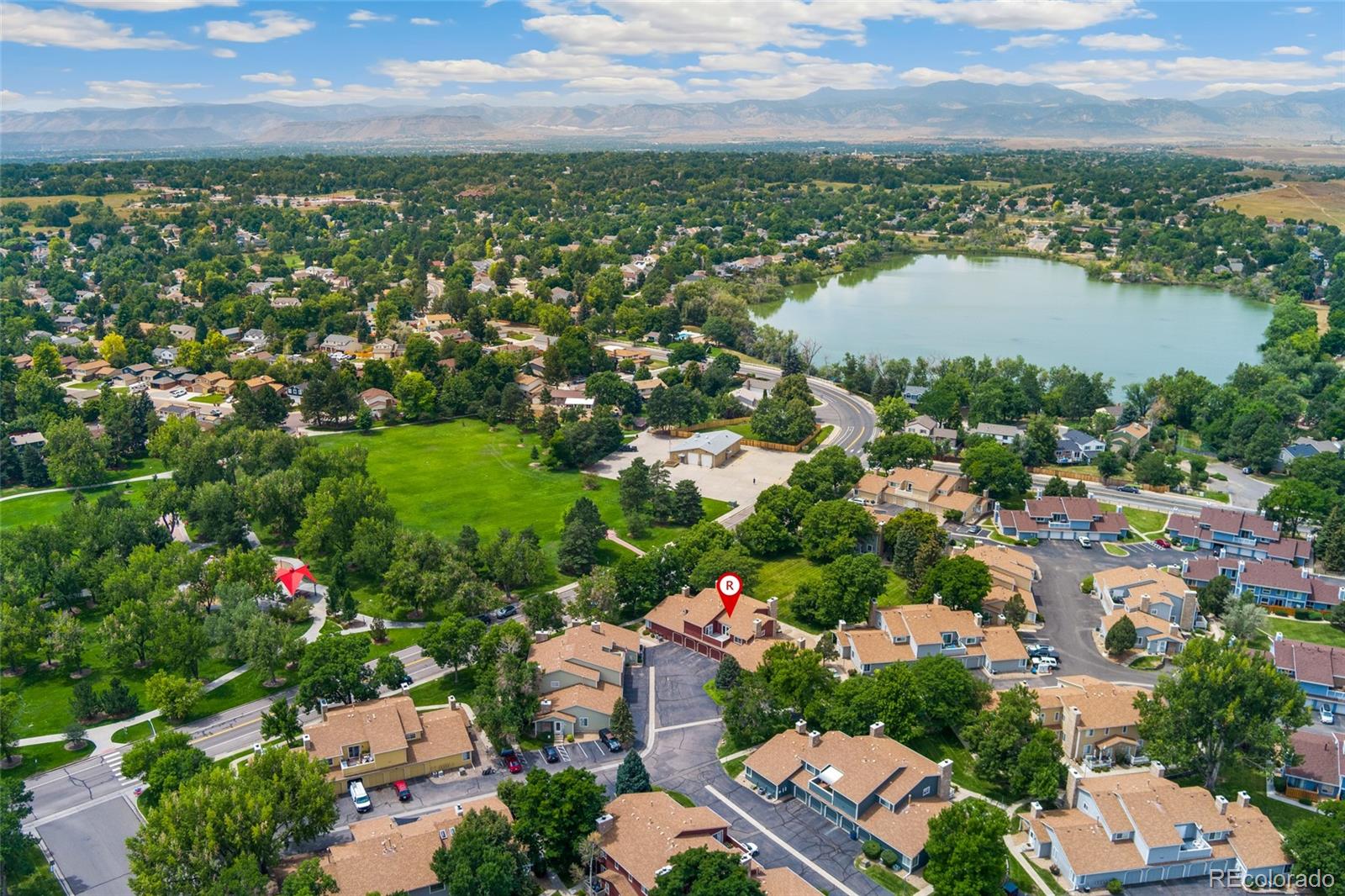 8417 Everett Way, Unit E Arvada, CO 80005 - Photo 30 of 36 an aerial view of multiple house
