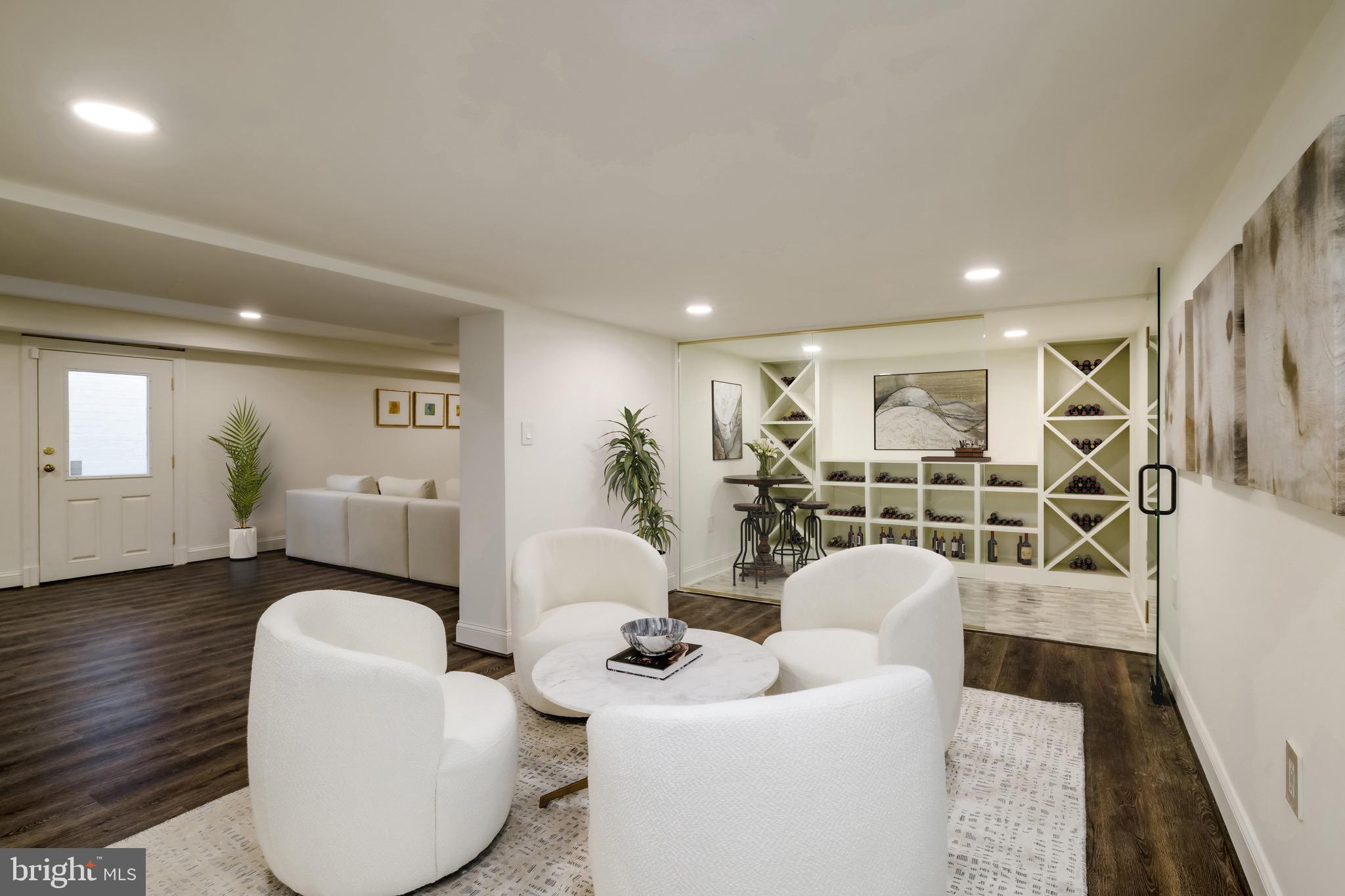 2825 McGill Terrace Northwest Washington, DC 20008 - Photo 44 of 50 a living room with furniture and wooden floor