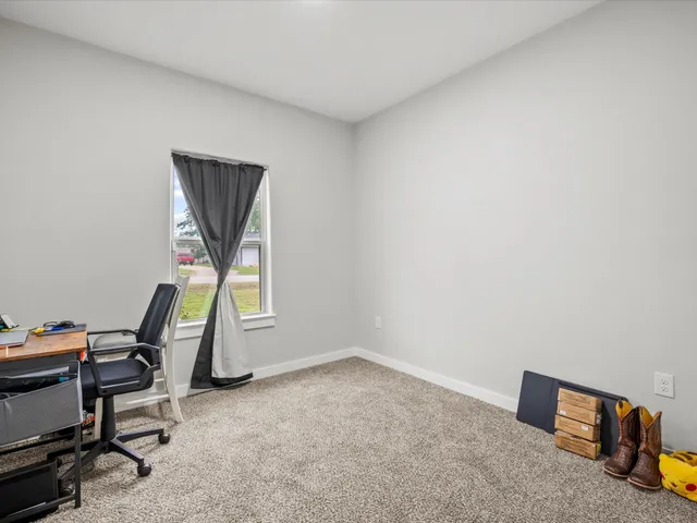 a view of workspace with window