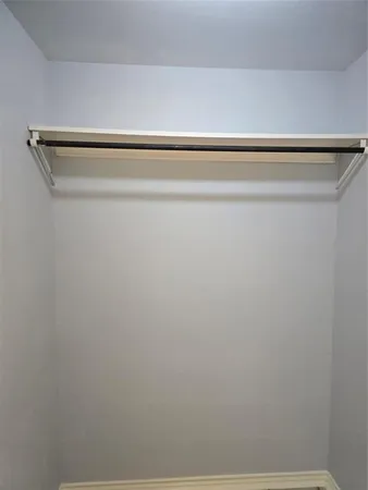 a close view of closet