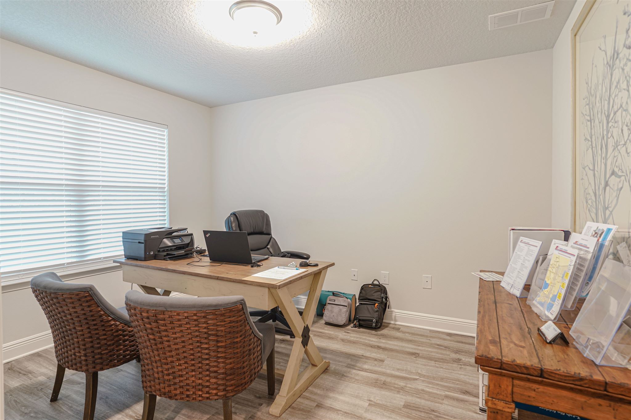 1813 Leigh Loop Cantonment, FL 32533 - Photo 12 of 15 a view of a workspace with furniture and window
