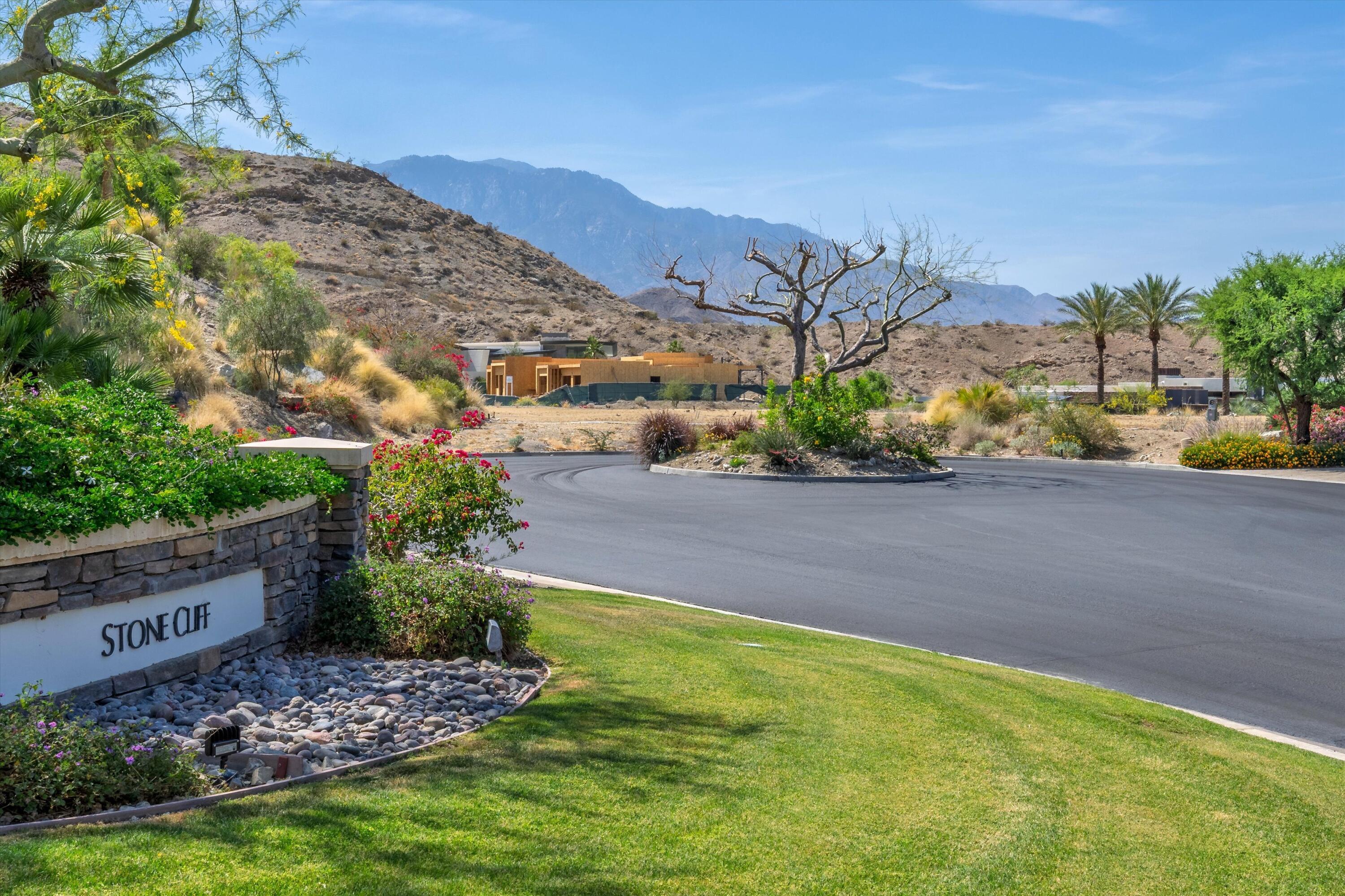 28 Stone Cliff Rancho Mirage, CA 92270 - Photo 12 of 20 a view of a yard with potted plants