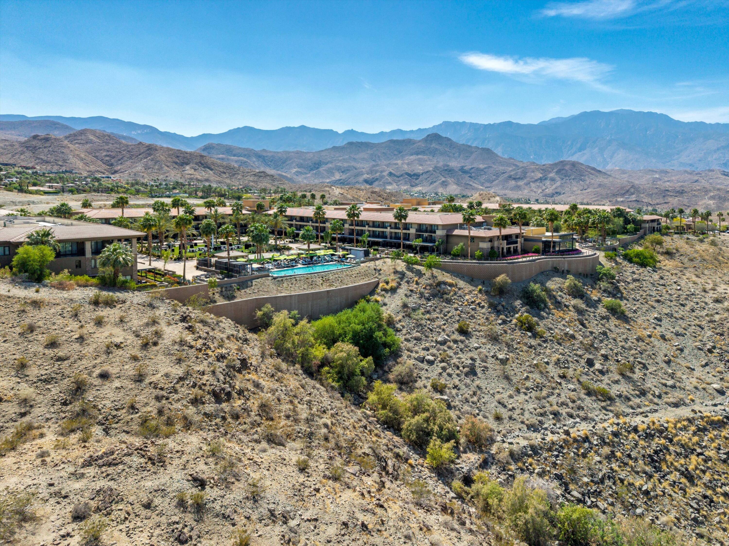 28 Stone Cliff Rancho Mirage, CA 92270 - Photo 18 of 20 a view of a lake with mountains in the background