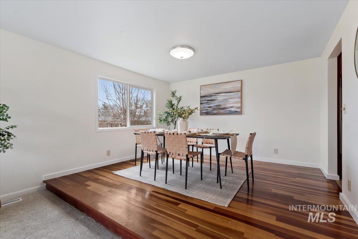 4297 Nystrom Way Boise, ID 83713 - Photo 14 of 50 Large formal dining room featuring hardwood floors