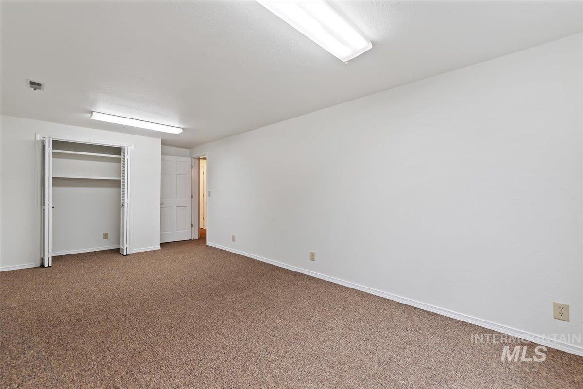 4297 Nystrom Way Boise, ID 83713 - Photo 29 of 50 Large basement bedroom with new paint and a closet