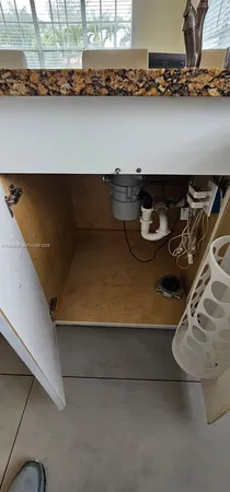 a close view of kitchen countertops with stove