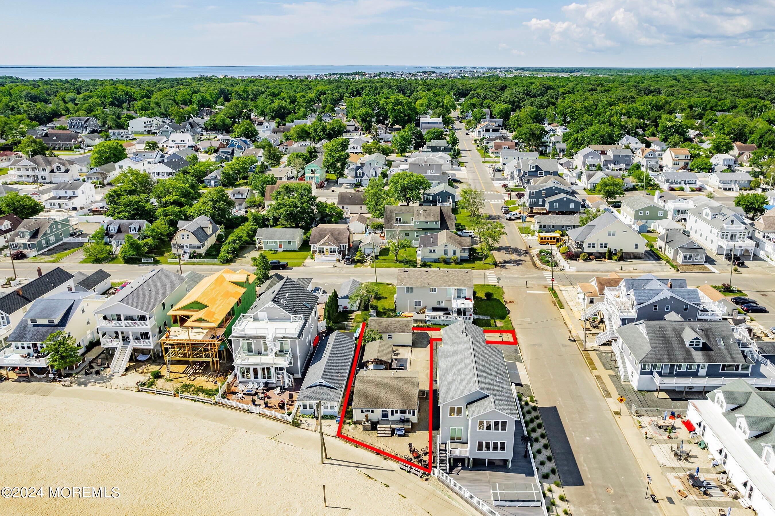 504 East Riviera Avenue Ocean Gate, NJ 08740 - Photo 6 of 17 06-Front Aerial OUTLINE