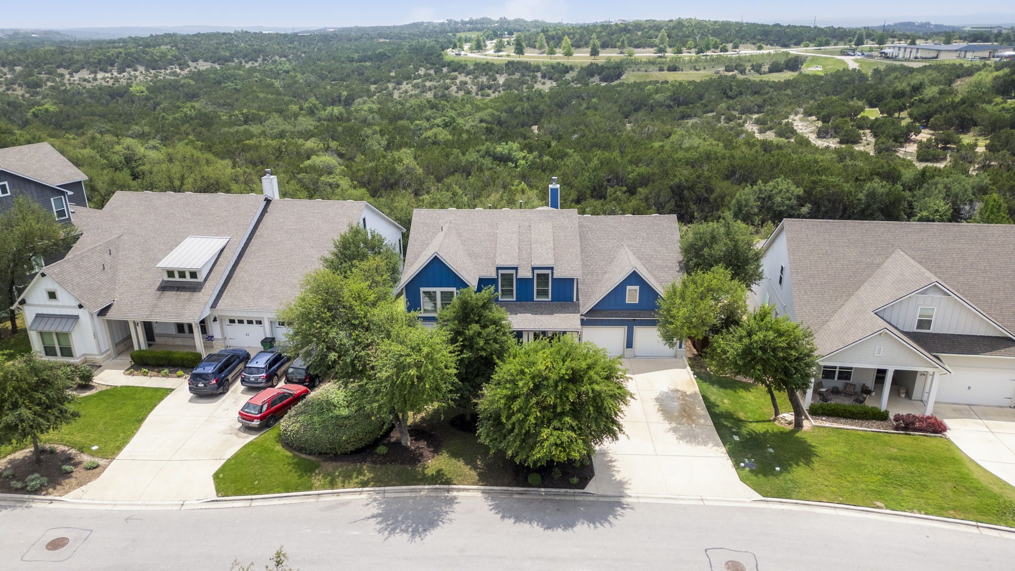 Set on a premium greenbelt homesite, this Drees-built residence is one of only a select few in Headwaters offering this level of privacy, outdoor living, and direct trail access.