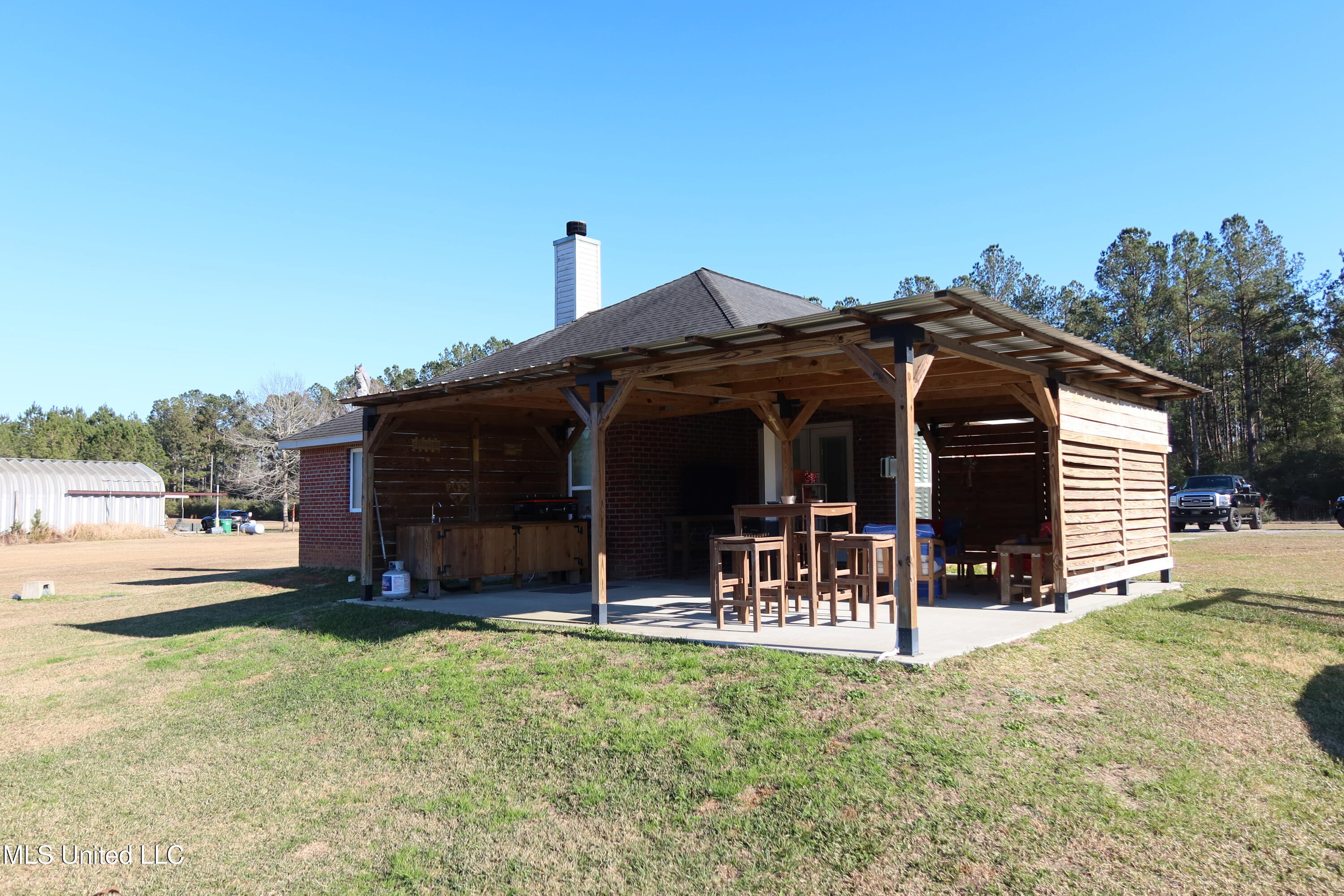 16675 John Smith Road Vancleave, MS 39565 - Photo 5 of 30 Rear of Home