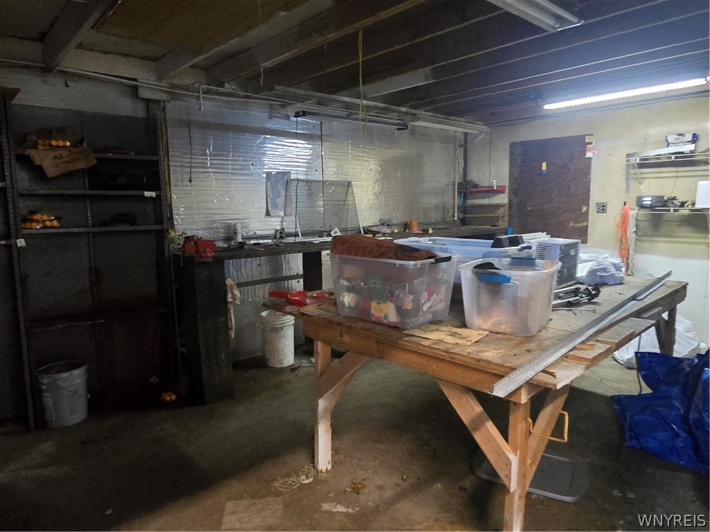 12507 Ridge Road Ridgeway, NY 14103 - Photo 22 of 22 garage workspace