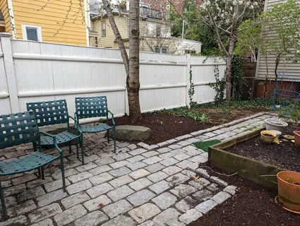 a view of a lounge chair on the deck
