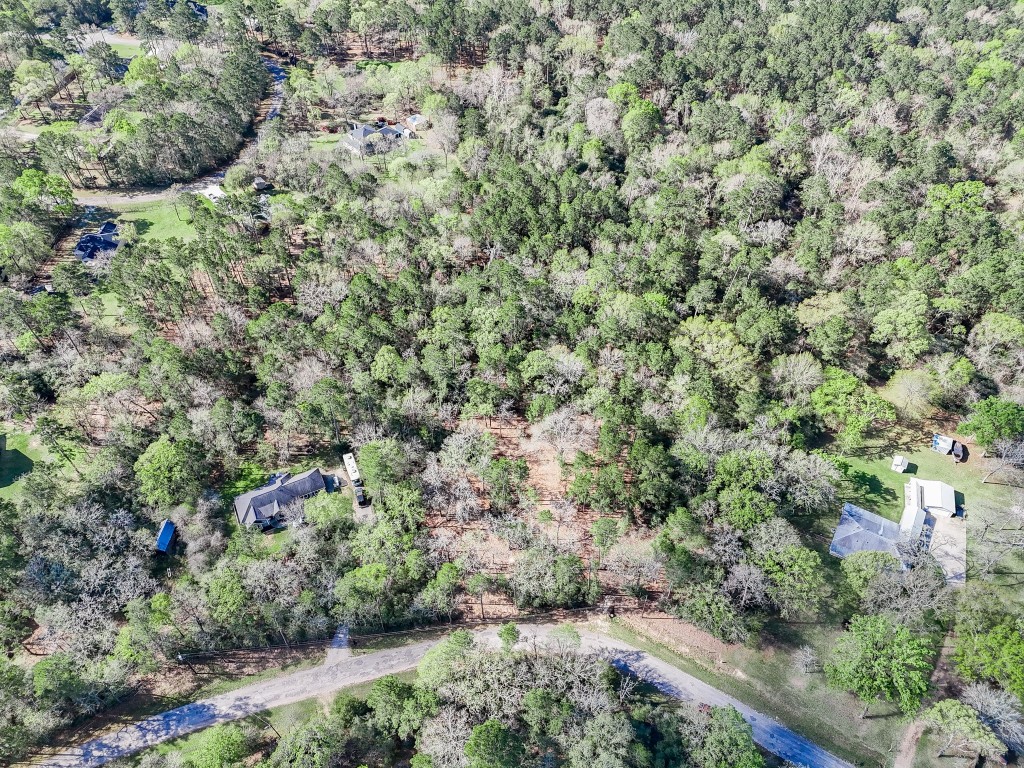 0 Nottingham Circle Hockley, TX 77447 - Photo 2 of 30 an aerial view of residential house with outdoor space and trees all around