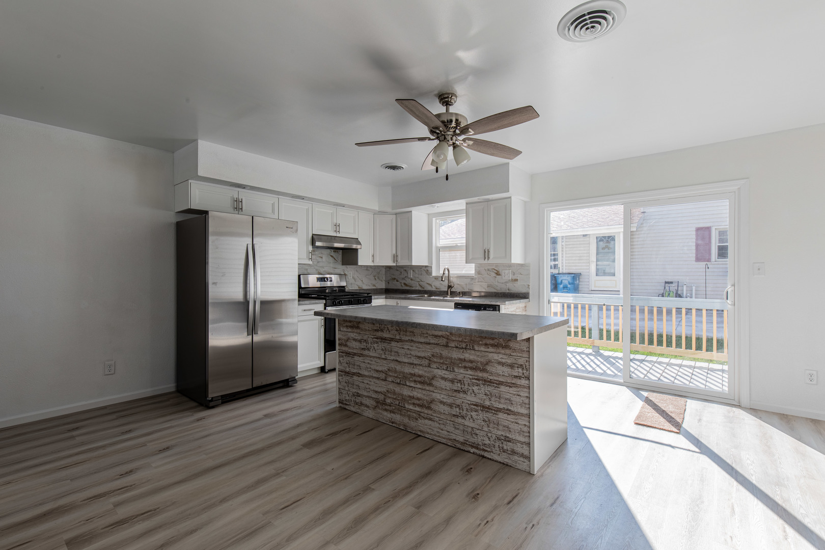 519 East Dakota Street Spring Valley, IL 61362 - Photo 4 of 23 a kitchen with stainless steel appliances a refrigerator and a stove