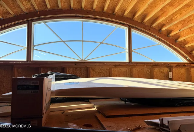 a view of storage and utility room