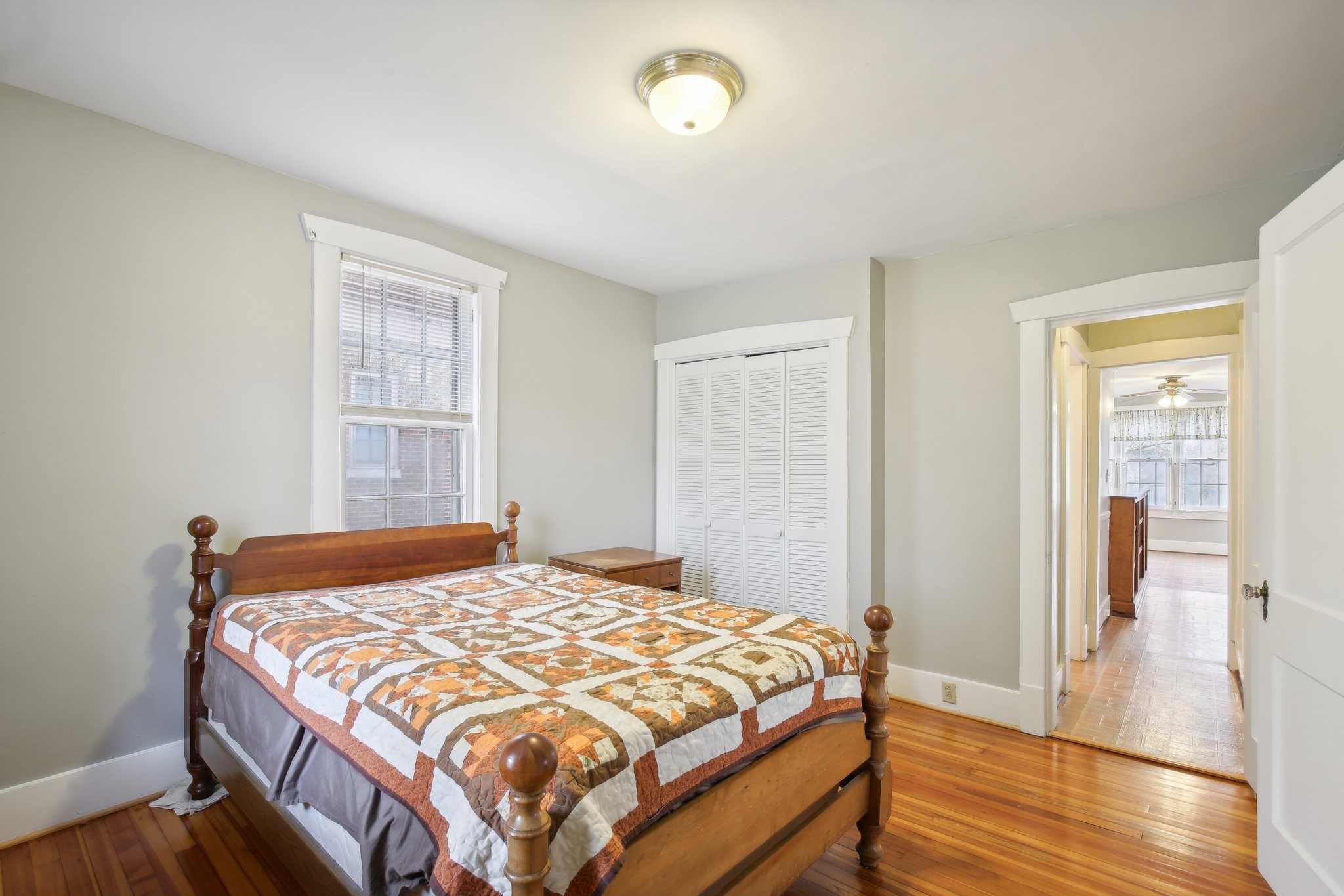 304 North Main Street Springfield, TN 37172 - Photo 25 of 60 a bedroom with a bed and wooden floor