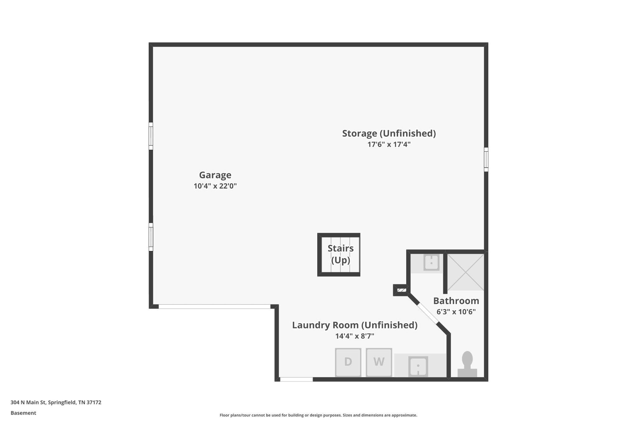 304 North Main Street Springfield, TN 37172 - Photo 58 of 60 a picture of a floor plan