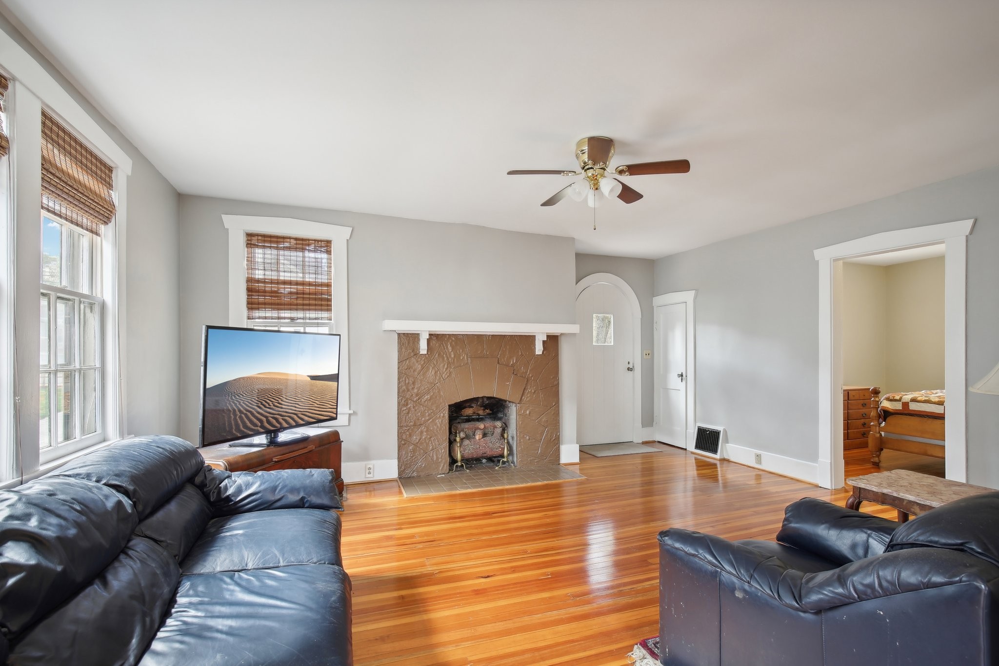 304 North Main Street Springfield, TN 37172 - Photo 7 of 60 a living room with furniture and a fireplace