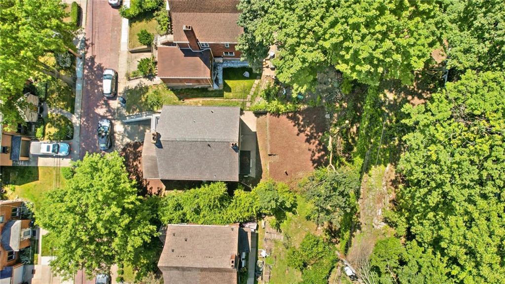 2630 Mt Royal Road Pittsburgh, PA 15217 - Photo 20 of 21 an aerial view of a house with a yard and garden