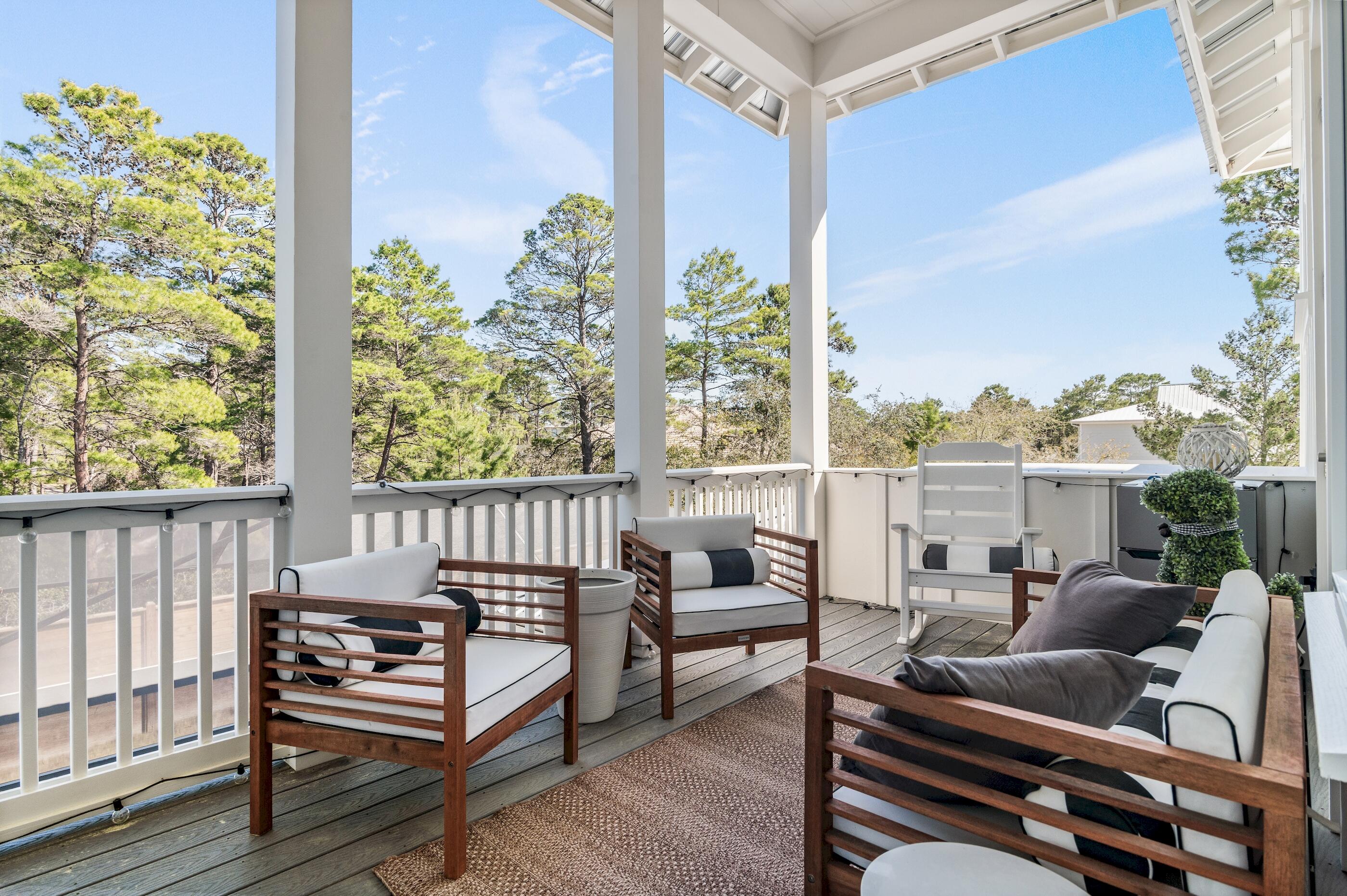 88 Beth Lane Santa Rosa Beach, FL 32459 - Photo 52 of 79 Upstairs Balcony