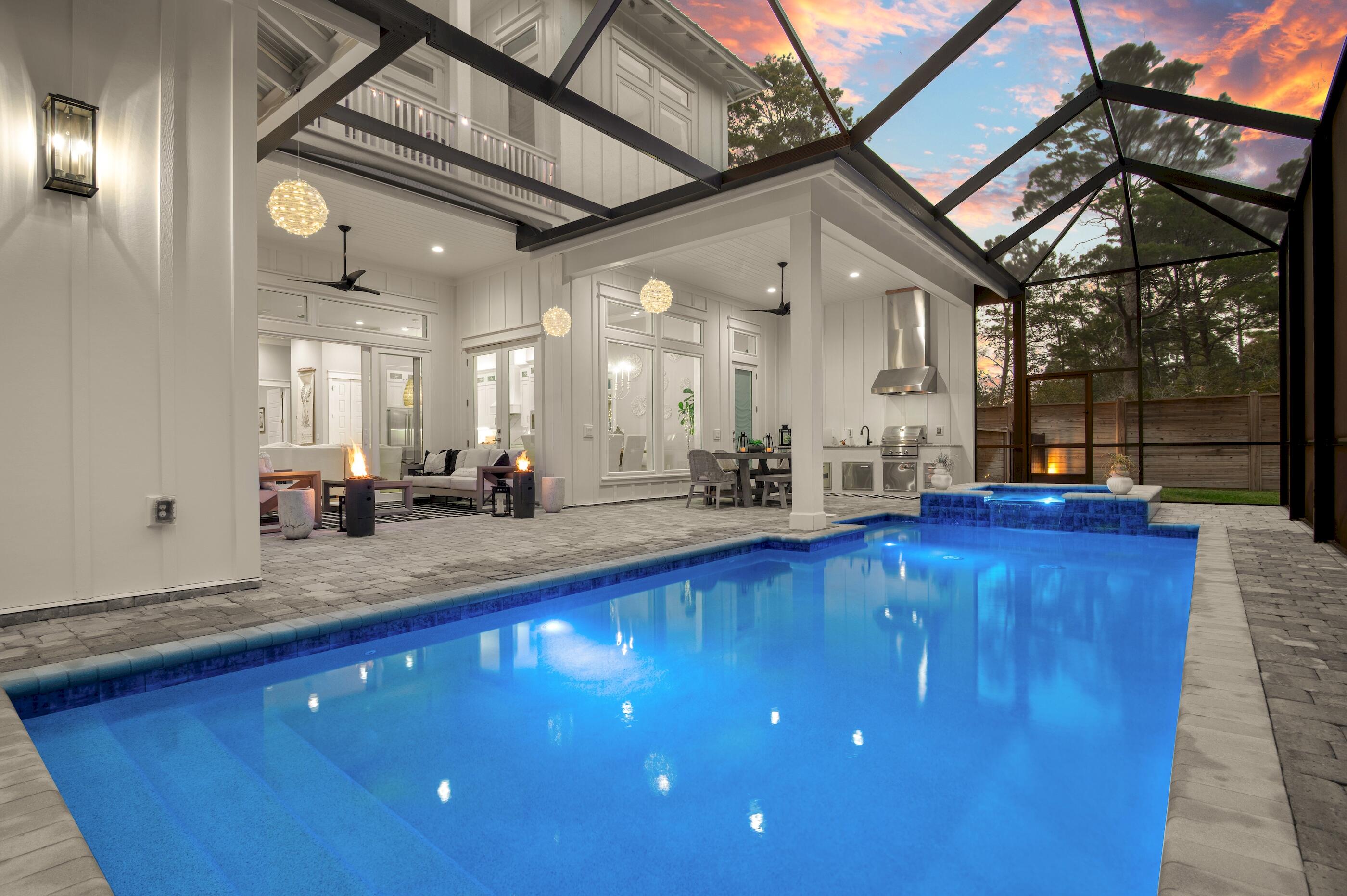 88 Beth Lane Santa Rosa Beach, FL 32459 - Photo 65 of 79 Enjoy Your Private Pool Under the Stars